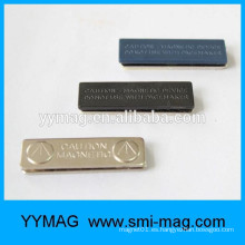Nombre chino del fabricante placa magnética con sujetador magnético